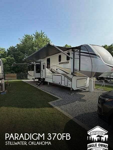 Used 2021 Alliance RV Paradigm 370FB available in Stillwater, Oklahoma