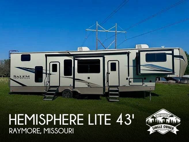 Used 2023 Forest River Salem Hemisphere Lite HEMISPHERE 378FL available in Raymore, Missouri