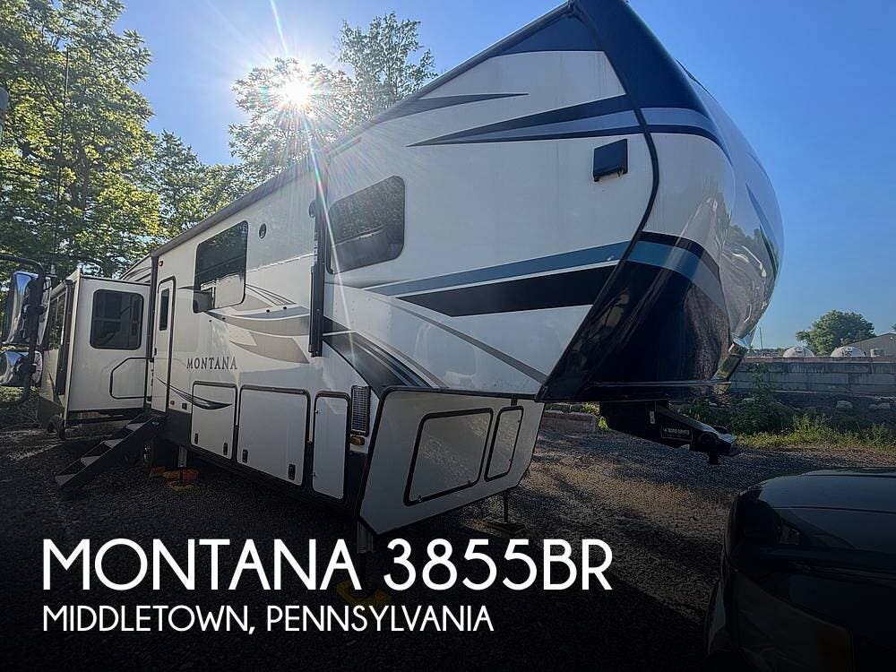 Used 2021 Keystone Montana 3855BR available in Middletown, Pennsylvania
