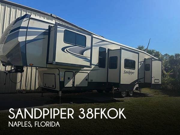 Used 2021 Forest River Sandpiper 38FKOK available in Naples, Florida