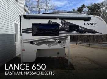 Used 2023 Lance Lance 650 available in Eastham, Massachusetts