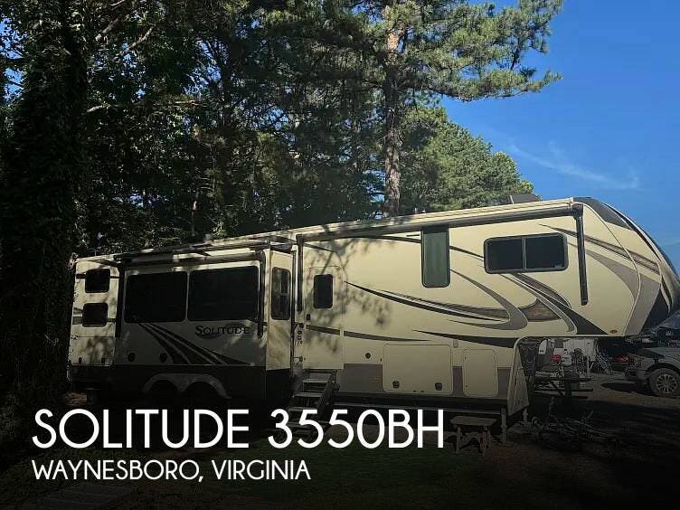 Used 2021 Grand Design Solitude 3550BH available in Waynesboro, Virginia