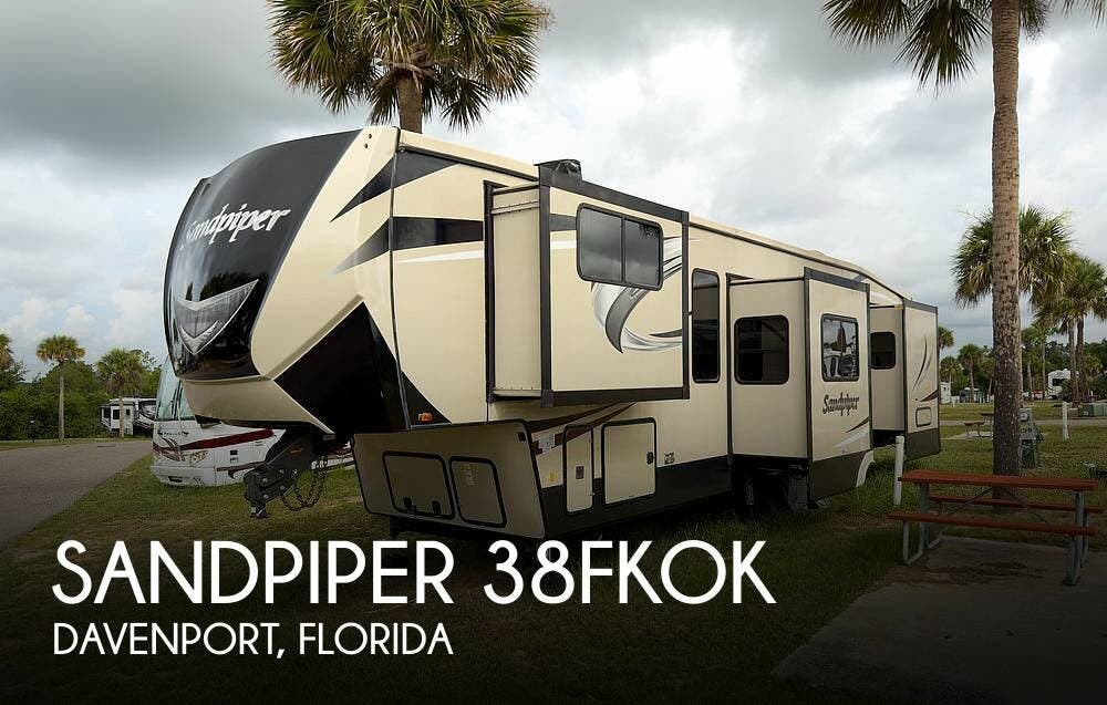 Used 2018 Forest River Sandpiper 38FKOK available in Davenport, Florida