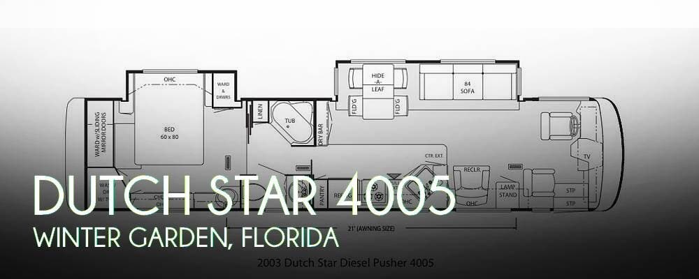 Used 2003 Newmar Dutch Star 4005 available in Winter Garden, Florida