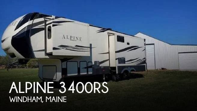 Used 2018 Keystone Alpine 3400RS available in Windham, Maine