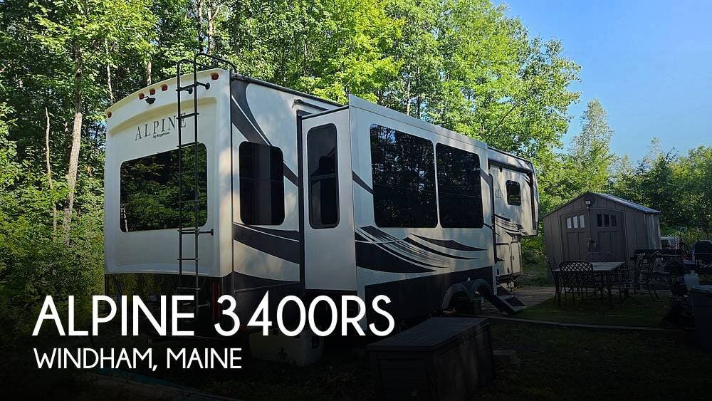 Used 2018 Keystone Alpine 3400RS available in Windham, Maine