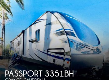 Used 2021 Keystone Passport 3351BH available in Orange, California
