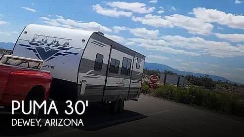 Used 2021 Forest River Puma XLE Lite Series 30DBSC available in Dewey, Arizona