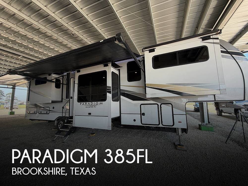Used 2022 Alliance RV Paradigm 385FL available in Brookshire, Texas