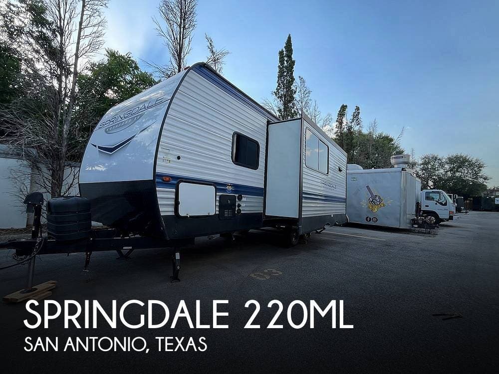 Used 2025  Keystone Springdale 220ML by Keystone from Pop RVs in San Antonio, TX