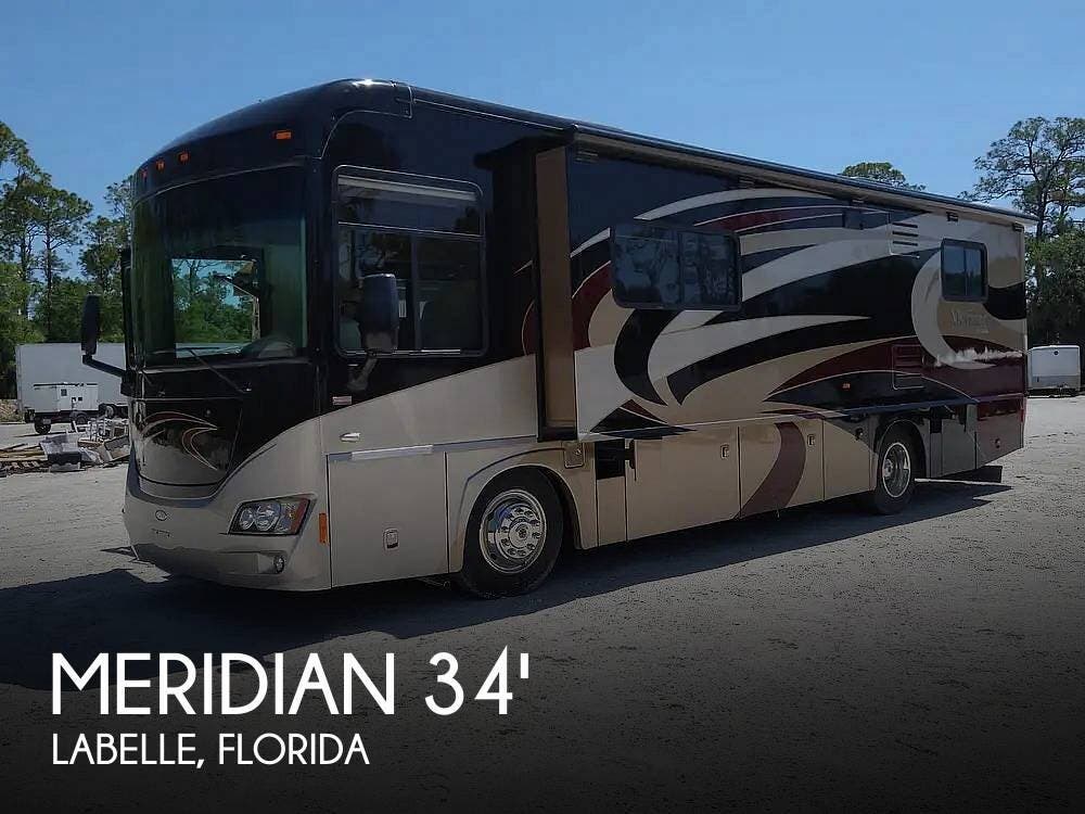 Used 2011 Itasca Meridian 34Y V Class Diesel Pusher available in Labelle, Florida