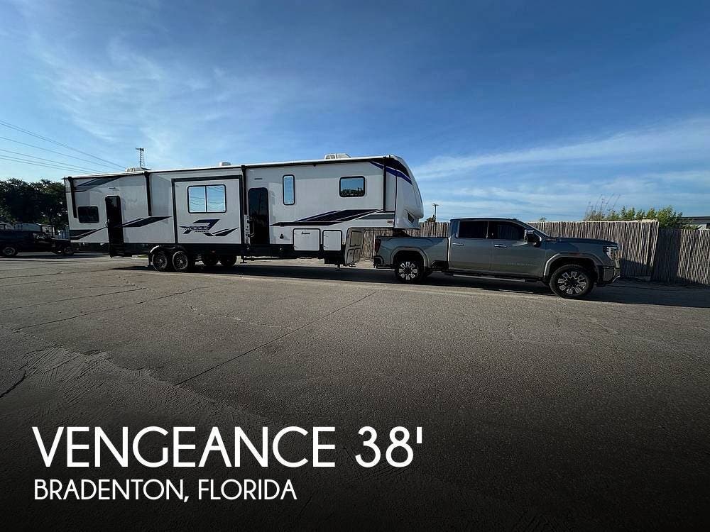 Used 2024 Forest River Vengeance Rogue Armored 383G2 available in Bradenton, Florida