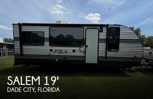 Used 2020 Forest River Salem FSX 190RTX Toy Hauler available in Dade City, Florida