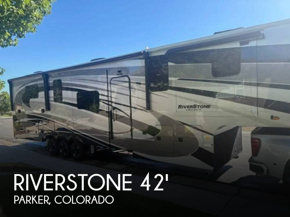 Used 2022  Forest River RiverStone Legacy 42FSKG by Forest River from Pop RVs in Parker, CO