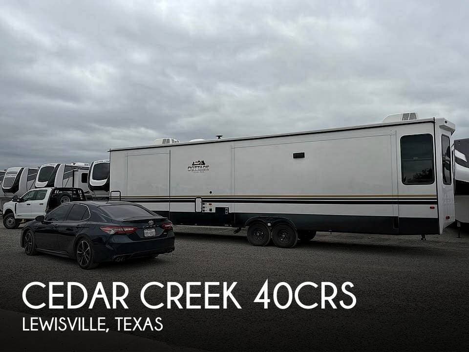 Used 2023  Forest River Cedar Creek 40CRS by Forest River from Pop RVs in Lewisville, TX