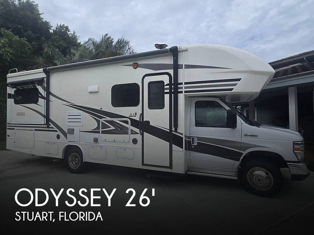 Used 2019  Entegra Coach Odyssey M-26D 450hp Ford by Entegra Coach from Pop RVs in Stuart, FL