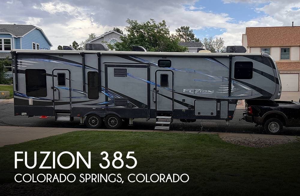 Used 2016  Keystone Fuzion 385 by Keystone from Pop RVs in Colorado Springs, CO