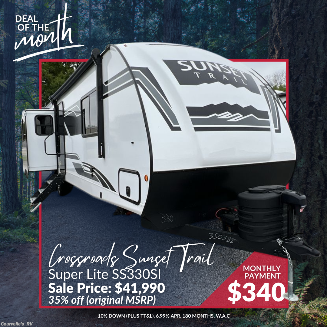 New 2025 CrossRoads Sunset Trail Super Lite SS330SI available in Opelousas, Louisiana