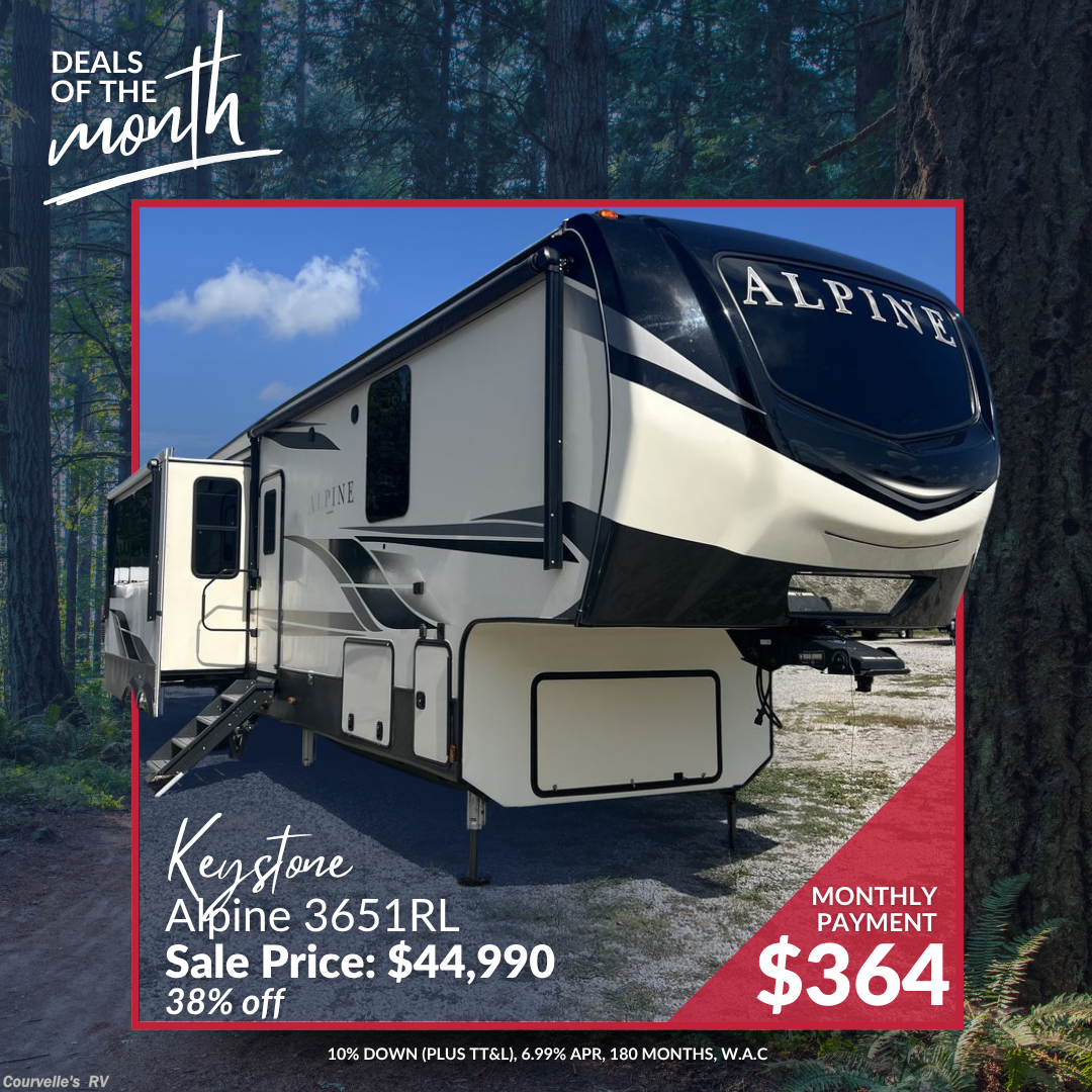 Used 2020 Keystone Alpine 3651RL available in Opelousas, Louisiana