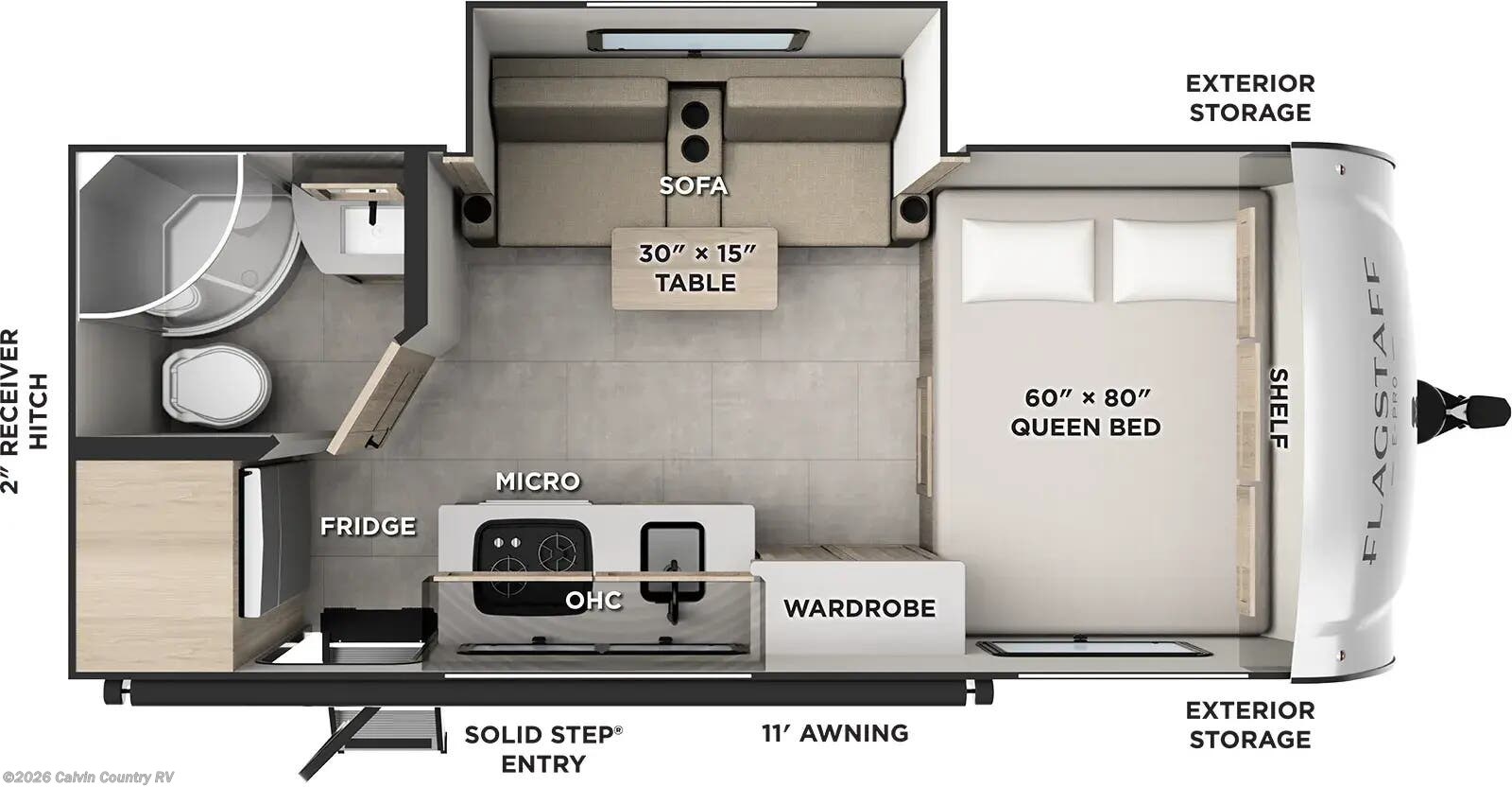 New 2026 Forest River Flagstaff E-Pro 19LE available in Depew, Oklahoma