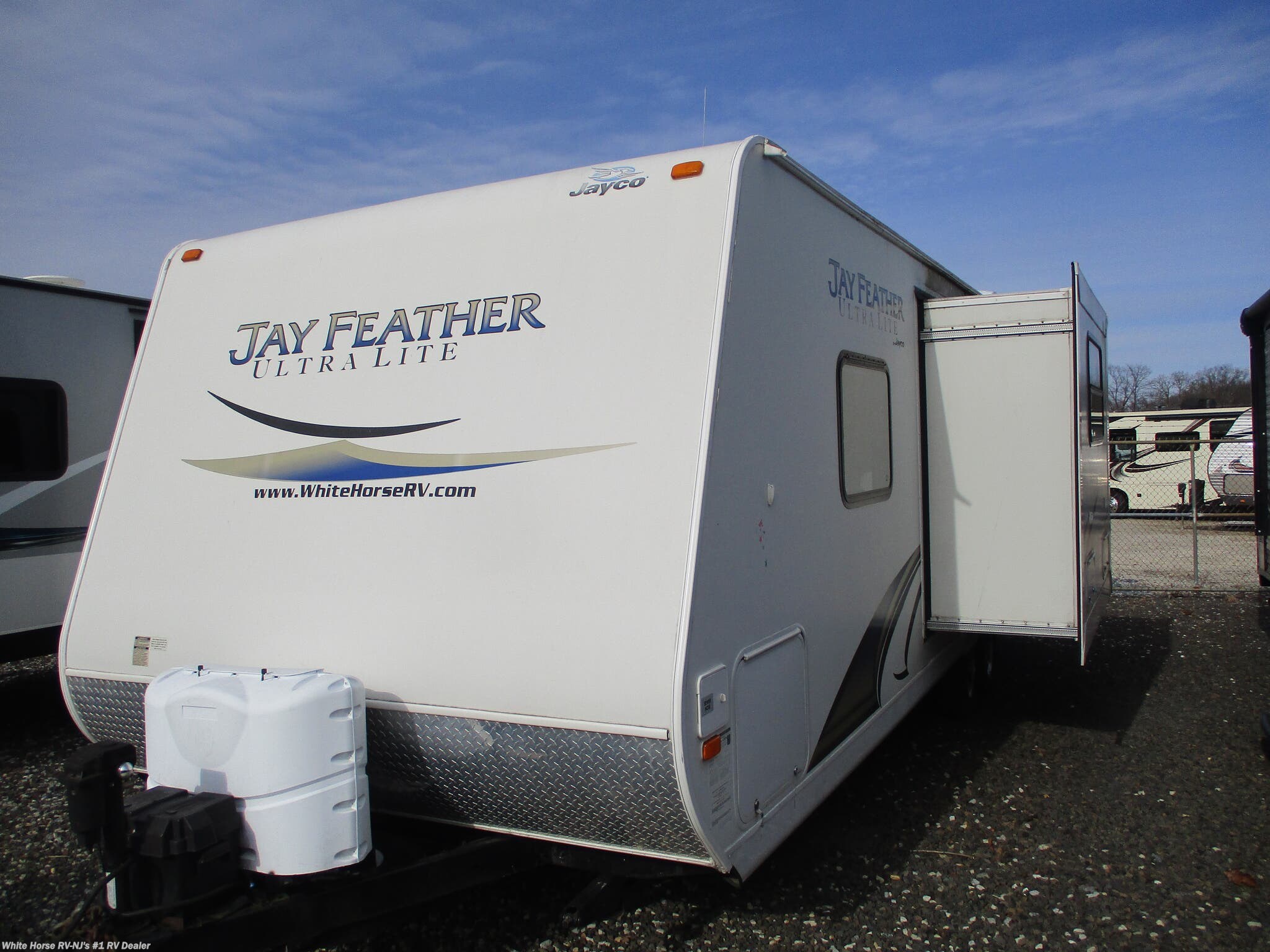 2012 Jayco Jay Feather Ultra Lite 254 U-Dinette Slide, Front Queen