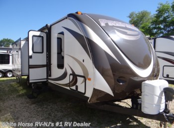 Used 2015 Keystone Bullet Premier 30RIPR Rear Living Double Slide, Island Kitchen available in Williamstown, New Jersey