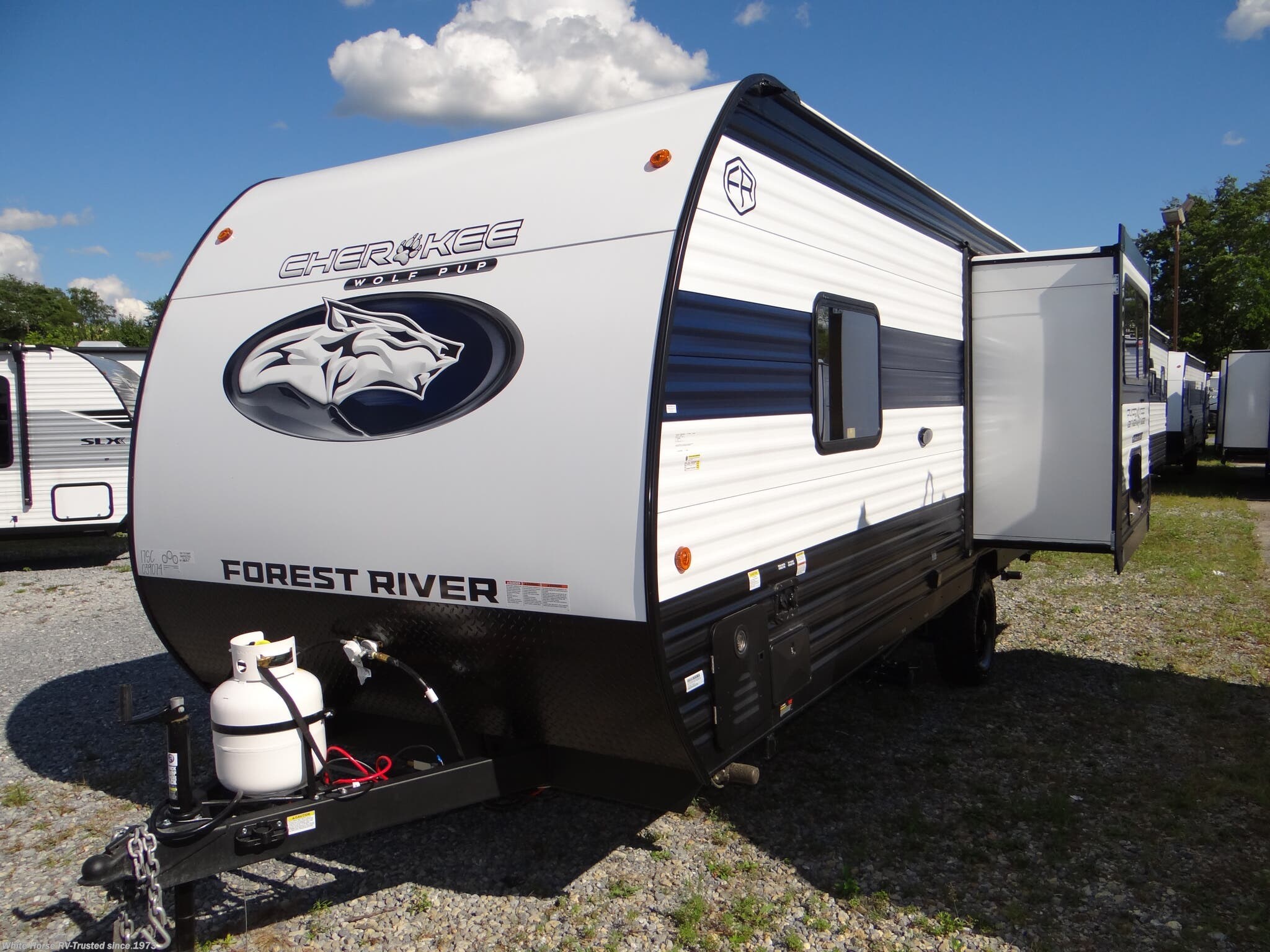 New 2026 Forest River Cherokee Wolf Pup 17SC Sofa/Bed Slide, Rear Kitchen available in Williamstown, New Jersey