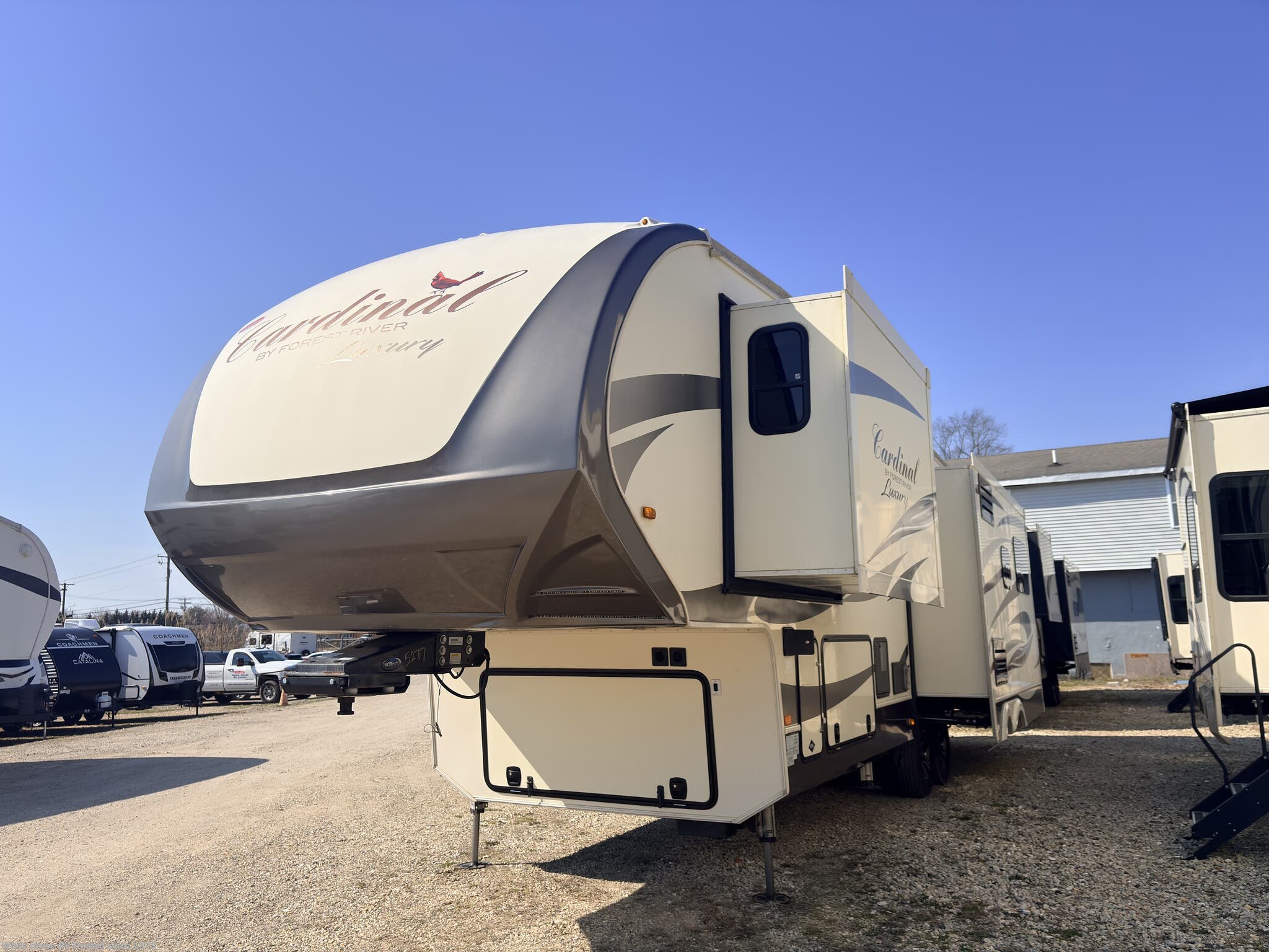 Used 2018 Forest River Cardinal 3350RLX available in Williamstown, New Jersey