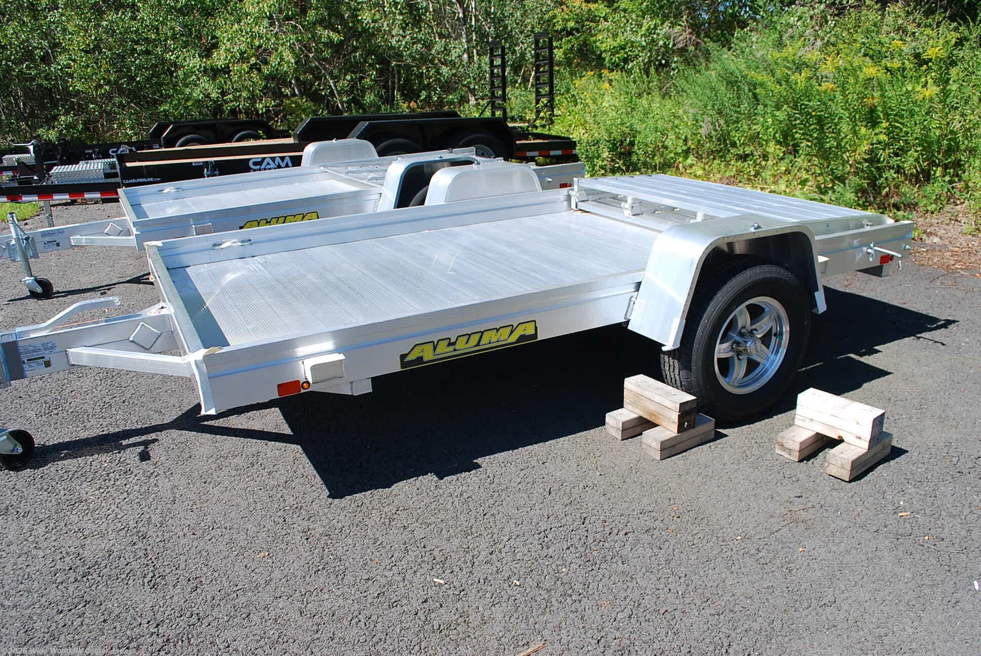 Utility Trailer 2020 Aluma 6810H BiFold Tailgate & 24'' Sides