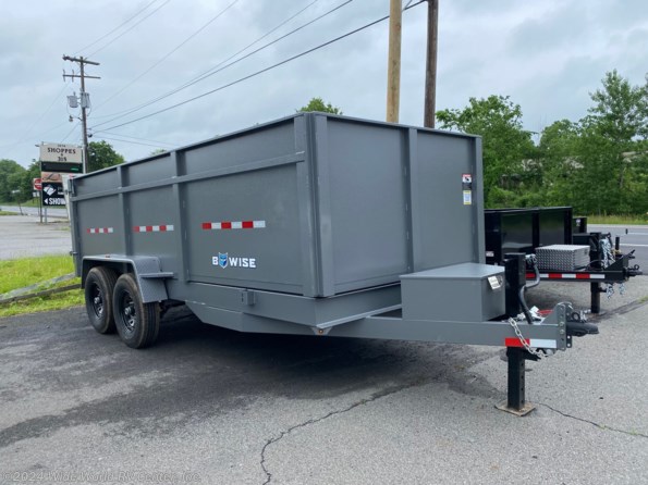 2022 BWISE DT716LPHD–14K TANDEM AXLE LOW PROFILE DUMP available in Wilkes-Barre, PA