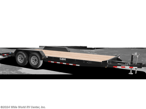 2023 CAM Superline P5CAM20CH Wood Deck Car Hauler Trailer 20' available in Wilkes-Barre, PA