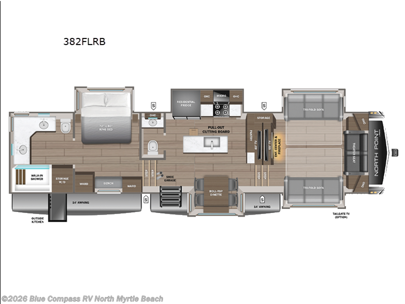 New 2026 Jayco North Point 382FLRB available in Longs, South Carolina