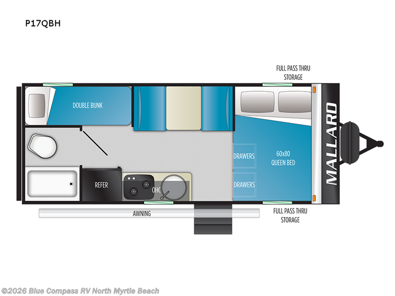 Used 2021 Heartland Mallard Pathfinder P17QBH available in Longs, South Carolina