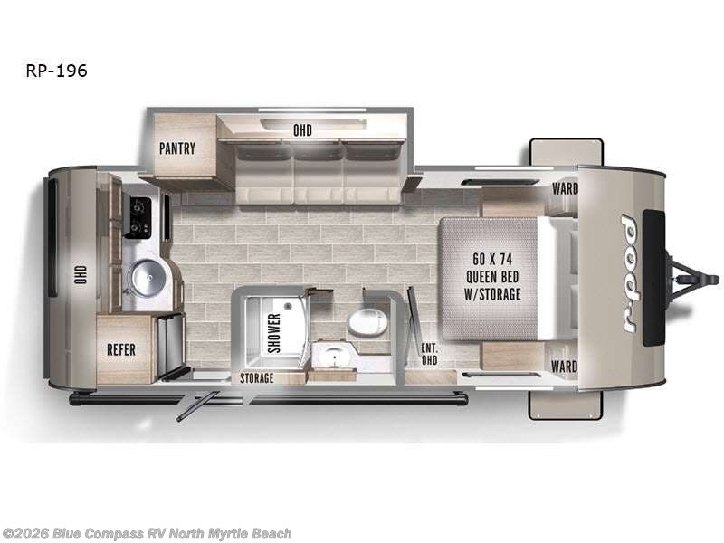 Used 2021 Forest River  R Pod RP-196 available in Longs, South Carolina