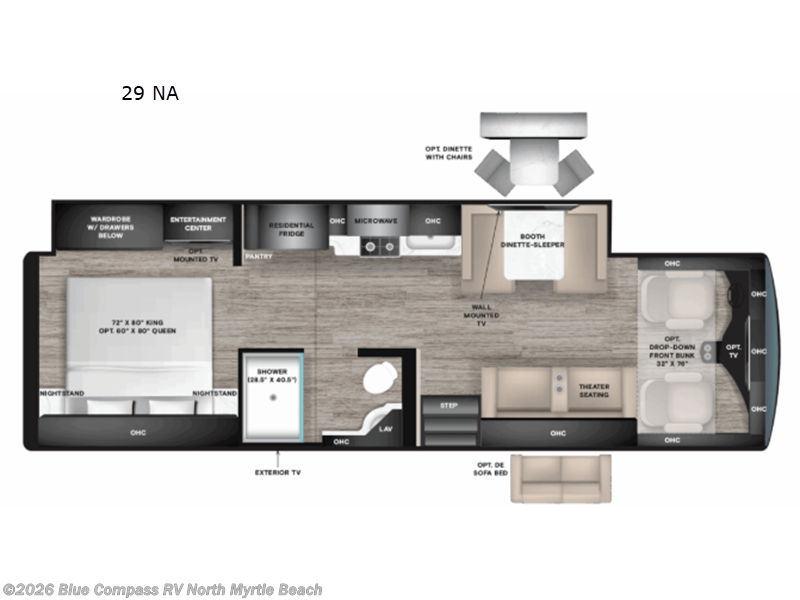 New 2027 Tiffin Open Road Allegro 29 NA available in Longs, South Carolina