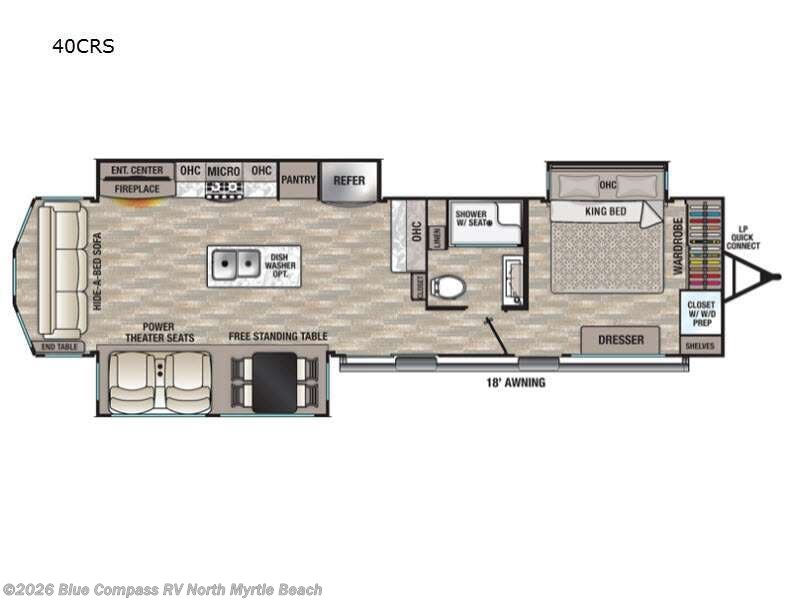 Used 2021 Forest River Cedar Creek Cottage 40CRS available in Longs, South Carolina