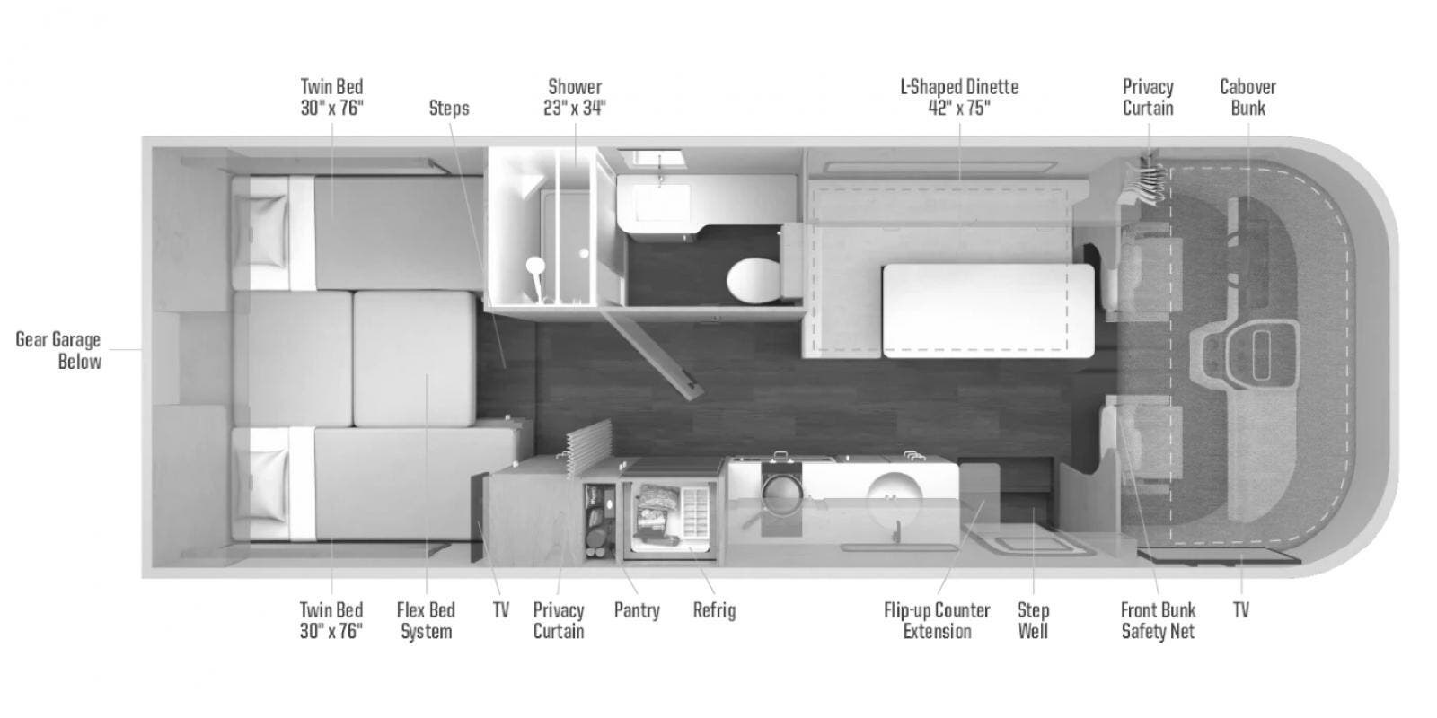 New 2027 Winnebago Sunflyer 24GG available in Rockford, Illinois