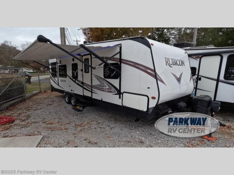 Used dutchmen rubicon toy hauler For Sale Used Campers