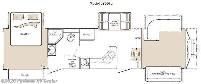 Used 2010 Keystone Montana 3750 FL available in Ringgold, Georgia