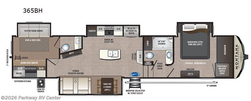 Used 2019 Keystone Montana High Country 365BH available in Ringgold, Georgia