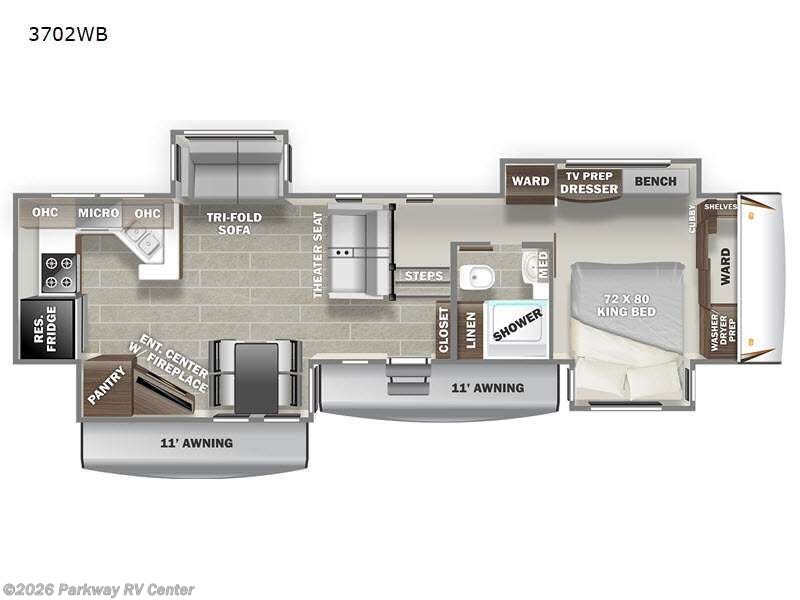 Used 2021 Prime Time Sanibel 3702WB available in Ringgold, Georgia