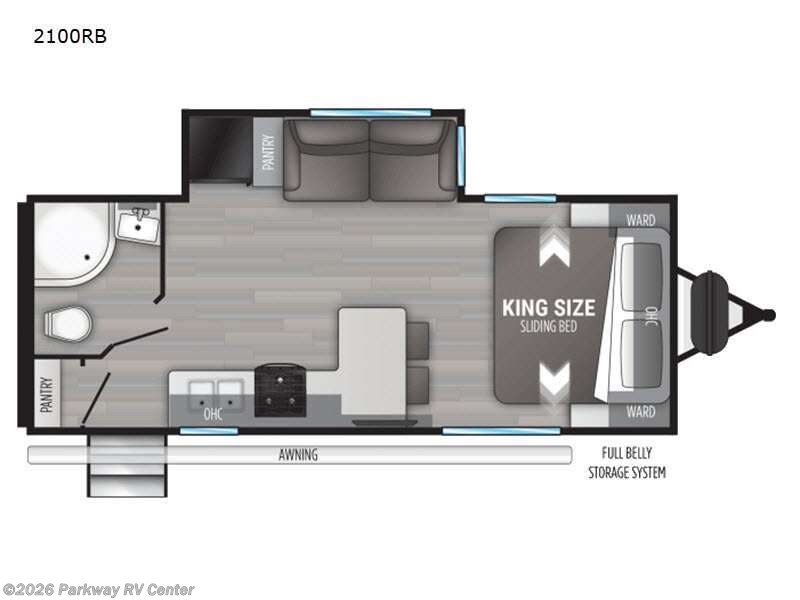 Used 2021 Cruiser RV MPG 2100RB available in Ringgold, Georgia