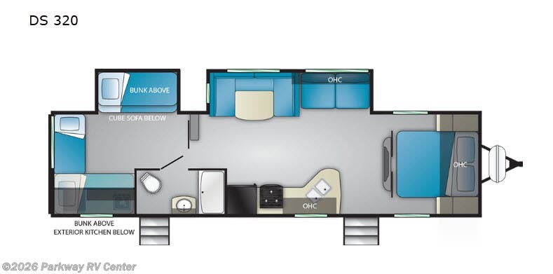 Used 2019 Heartland Pioneer DS 320 available in Ringgold, Georgia