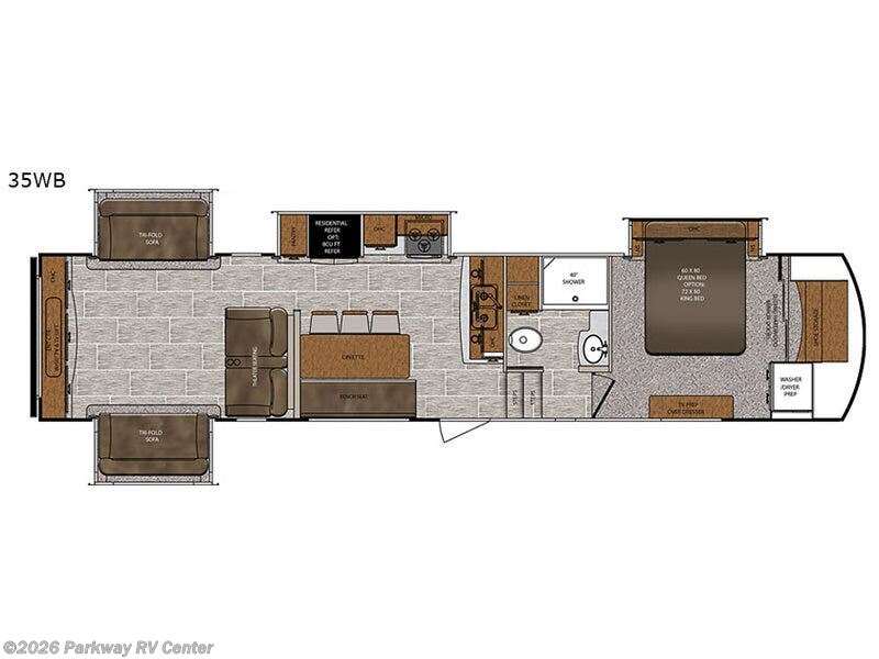 Used 2019 Forest River Wildcat 35WB available in Ringgold, Georgia