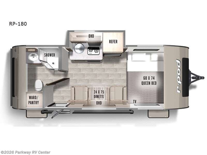 Used 2021 Forest River  R Pod RP-180 available in Ringgold, Georgia
