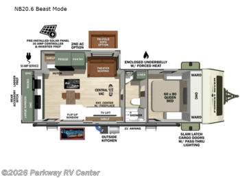 New 2027 Forest River No Boundaries NB20.6 Beast Mode available in Ringgold, Georgia