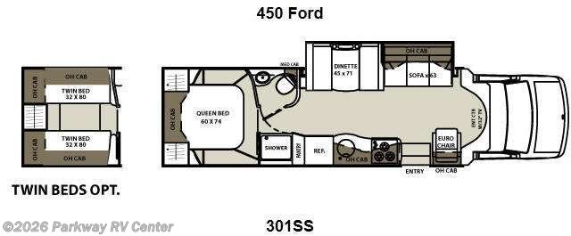 Used 2013 Coachmen Concord 301SS Ford available in Ringgold, Georgia
