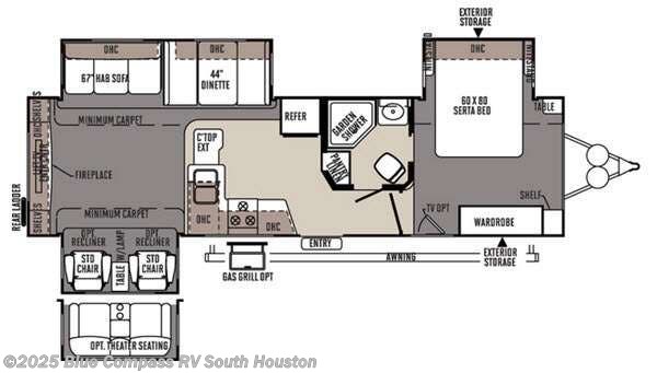 Used 2015 Forest River Rockwood Signature Ultra Lite 8325SS available in Alvin, Texas