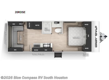 Used 2022 Forest River Cherokee Grey Wolf 20RDSE available in Alvin, Texas
