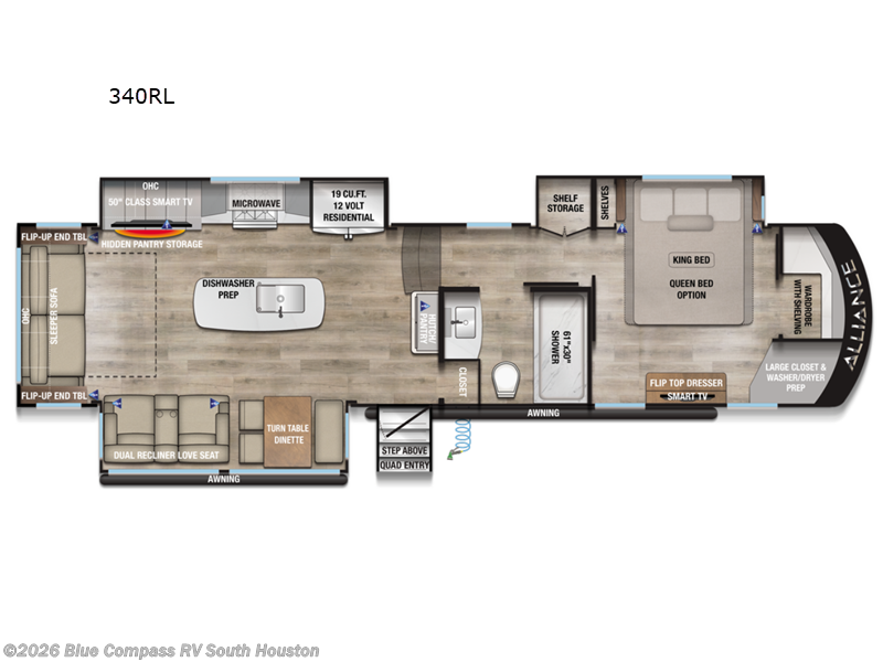 New 2027 Alliance RV Paradigm 340RL available in Alvin, Texas